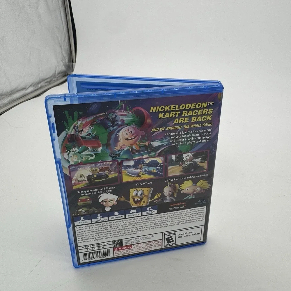 Nickelodeon‎ Kart Racers 2 Grand Prix PS4 CIB Pre-Owned GameMill EUC
